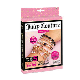 make it real美益睿 迷你Juicy Couture 手链吊坠DIY玩具套装