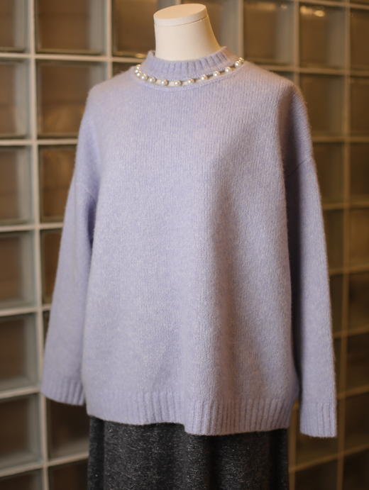 MAISON COVET 纯山羊绒珍珠领上衣 商品图2