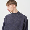 ATON WOOL MOULINE MOCKNECK SWEATER男装特制染色编织半高领毛衣 商品缩略图3