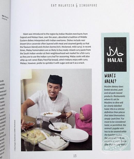 【中商原版】孤独星球美食指南 马来西亚和新加坡 第1版 英文原版 Lonely Planet Eat Malaysia and Singapore 1 商品图5