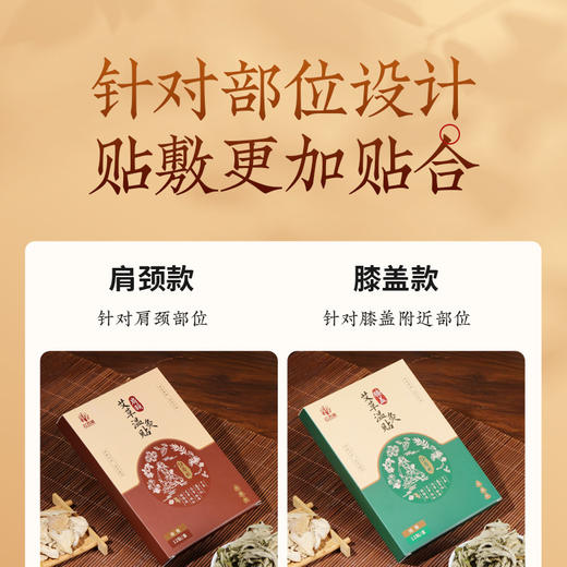 【红杏林】温灸贴 多重草本 透气好撕 贴合部位 快速渗透 持续温热 可用于腰肩颈、膝盖等多关节适用 商品图1