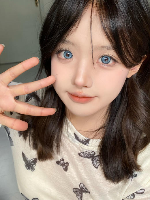 fairybaby 半年抛 黛蓝星河 直径14.5mm着色13.9mm 商品图9