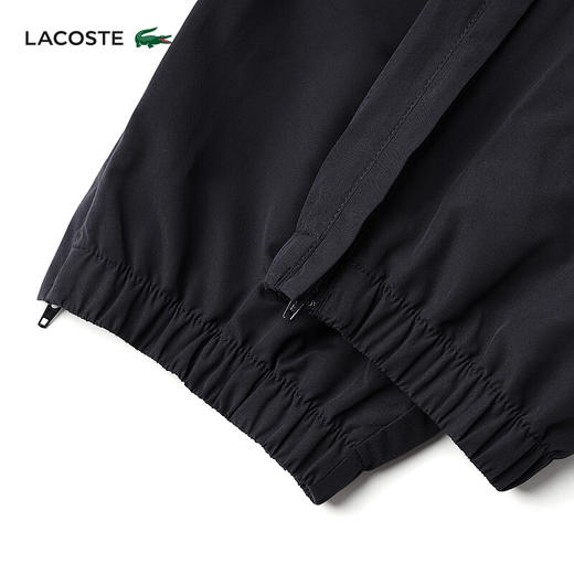 【海南专供价】Lacoste法国鳄鱼男士新款刺绣logo休闲运动裤束脚裤XH1618-98 商品图6
