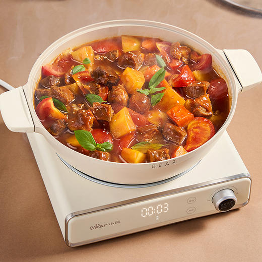 【小程序】小熊电蒸锅 DZG-CA3E1 米黄色 铝锅+蒸笼 商品图2