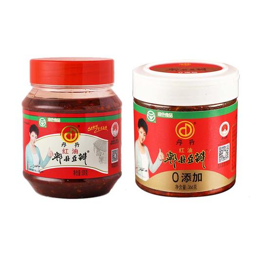 【丹丹】红油郫县豆瓣500g*2瓶/0添加红油郫县豆瓣366g*2瓶 商品图3