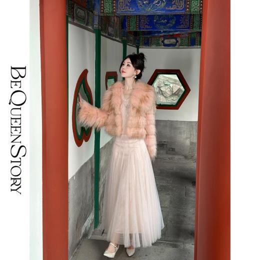 【孤品样衣，不退不换】【月光水岸】高贵名媛大裙摆浪漫超仙纱裙气质半裙女装 商品图3