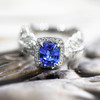 蓝之羽蓝宝石戒（需定制） 商品缩略图1