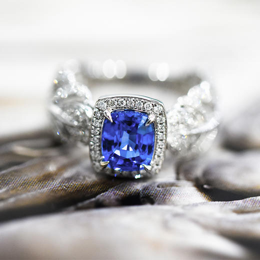 蓝之羽蓝宝石戒（需定制） 商品图1