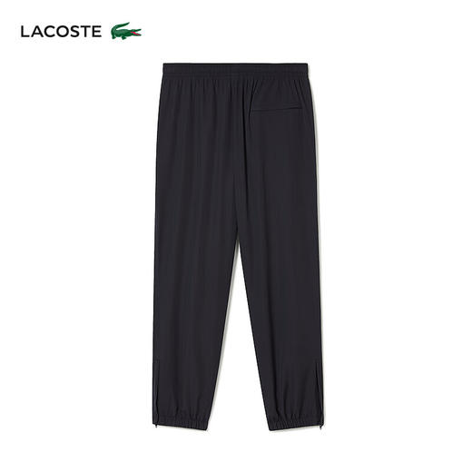 【海南专供价】Lacoste法国鳄鱼男士新款刺绣logo休闲运动裤束脚裤XH1618-98 商品图5
