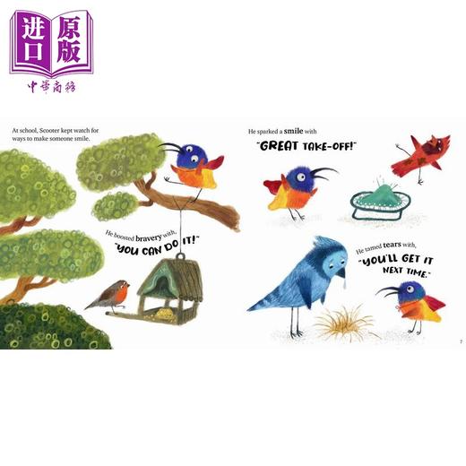 【中商原版】不会飞的英雄 Heroes Dont Have to Fly 英文原版 儿童绘本 动物故事图画书 精装绘本 进口儿童读物 4-8岁童书 商品图2