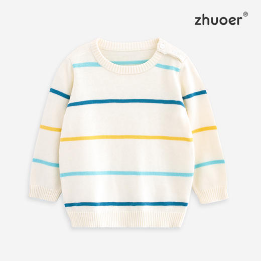 【秋冬毛衫】卓儿男童时尚全棉针织毛衫适合1.5岁-6岁 商品图3