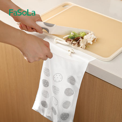FaSoLa桌面垃圾袋粘贴式无痕车载垃圾袋儿童小学生课桌桌边学校宿舍专用 商品图6