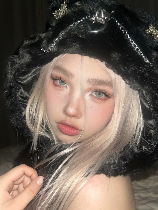 hushlens 布拉格绿/诺曼底蓝14.2mm  年抛 含硅水凝胶 商品图4