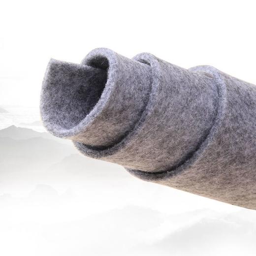 【福利】毛毡垫毛毡布书法毛毡垫黑白灰色布写毛笔书法字垫书画文房四宝 商品图1