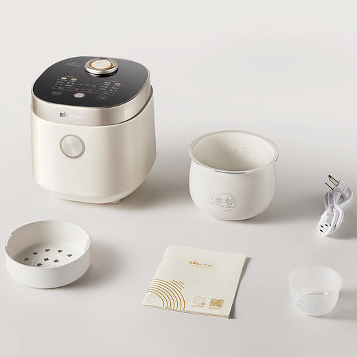 【小程序】小熊电饭煲 电饭锅迷你家用小容量1-2人一键快煮饭微压多功能预约配蒸笼1.6L蒸饭器小型小2人DFB-C16Q1 商品图8