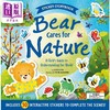 【中商原版】关爱自然 熊熊篇 Bear Cares for Nature 英文原版 儿童绘本 动物故事图画书 贴纸故事书 亲子绘本 进口读物3-6岁 商品缩略图0