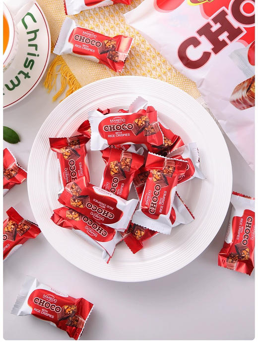 拉迈尔牌巧克力花生爆米花夹心糖500g 商品图1