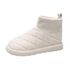可穿到41码【新品潮流百搭❗️加绒雪地靴】不易挤脚，显高显瘦，冬季韩版百搭雪地靴女加绒加厚保暖面包靴防滑耐磨保暖短靴子 商品缩略图3