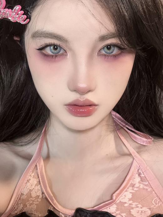 hushlens 布拉格绿/诺曼底蓝14.2mm  年抛 含硅水凝胶 商品图8