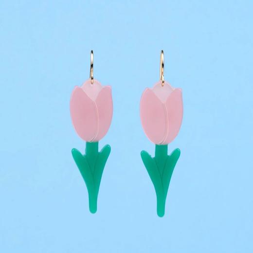 北京仓｜Coucou Suzette-Tulip-郁金香 耳环［法国设计师］ 商品图0