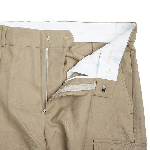 Drole de Monsieur Le Pantalon Cargo 法兰绒工装休闲多袋长裤 商品图3