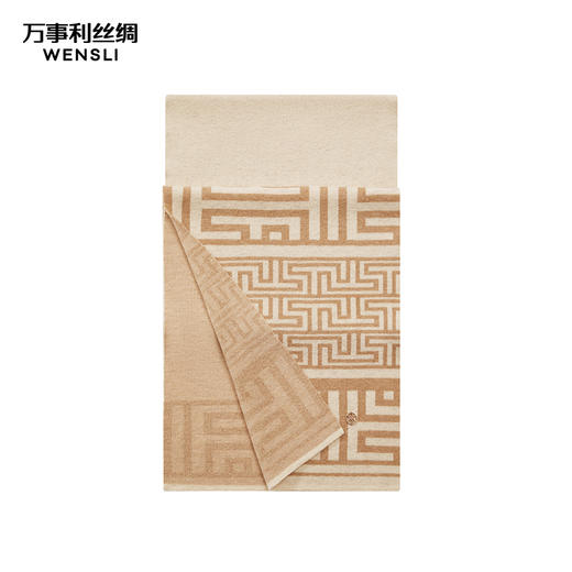 万事利“如意连云”羊毛围巾 商品图1