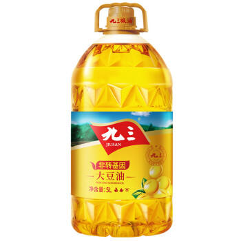 九三 非转基因 大豆油 一级 5L 商品图0