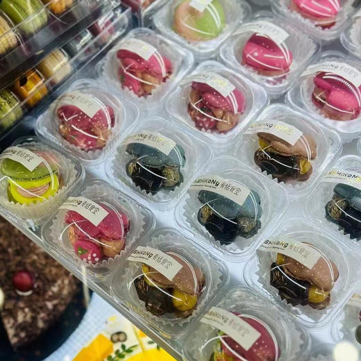 高颜值马卡龙（冷藏15天冷冻1个月）口味随机 单个包装 商品图1