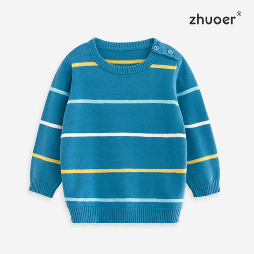 【秋冬毛衫】卓儿男童时尚全棉针织毛衫适合1.5岁-6岁 商品图2