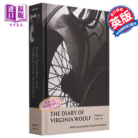 【中商原版】弗吉尼亚 伍尔夫日记 卷一 1915-1919年 英文原版 The Diary of Virginia Woolf Volume 1 现代女性主义的先锋