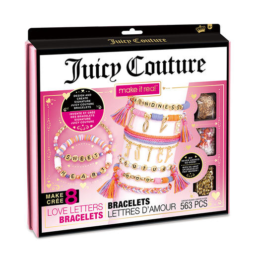 make it real美益睿Juicy Couture手链吊坠DIY玩具套装 商品图3