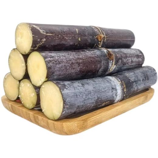 【黑皮甘蔗！甘甜多汁】新鲜水果应季特产，整箱水果甜柑果蔗，嘎嘣脆爽 甜蜜多汁，新鲜美味营养 果肉通透诱人 看着流口水 hh 商品图2