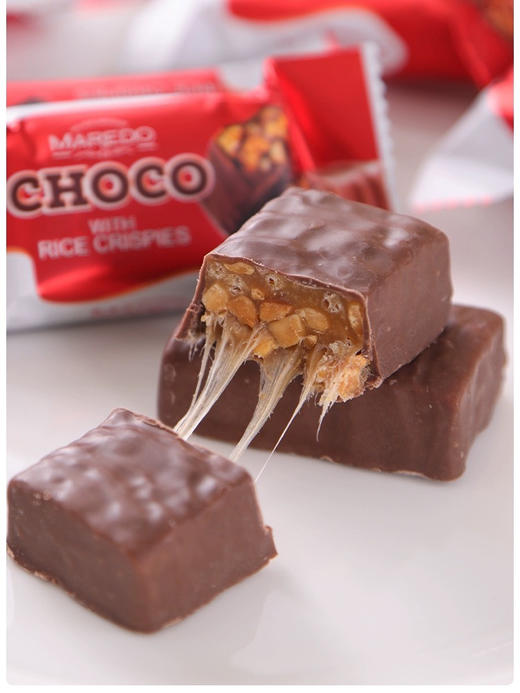 拉迈尔牌巧克力花生爆米花夹心糖500g 商品图2