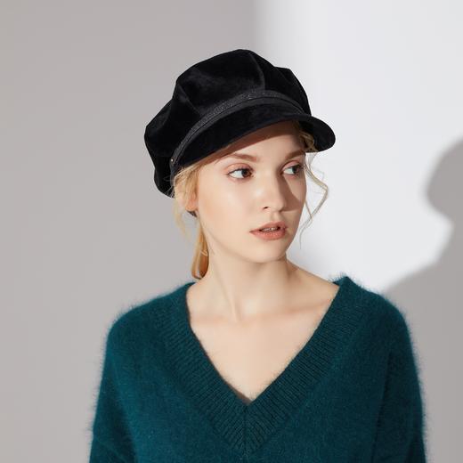 帽仕汇 丝绒贝雷帽 商品图8