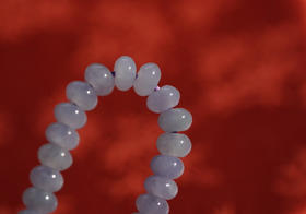 紫气东来｜翡翠算盘珠手链