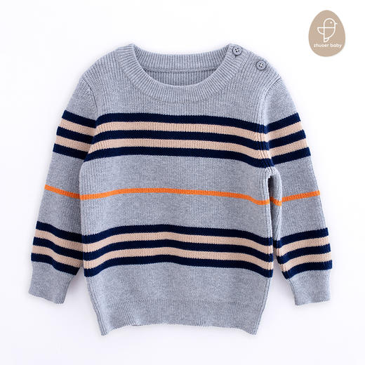 【秋冬毛衫】卓儿男童时尚全棉针织毛衫适合1.5岁-6岁 商品图0