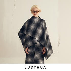 JUDYHUA 色块晕染披肩