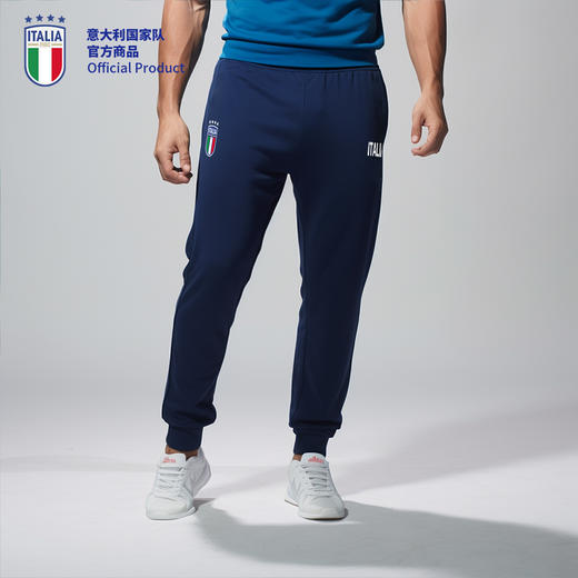 意大利国家队官方商品 | 深蓝运动卫裤质感宽松束脚休闲足球迷 商品图1