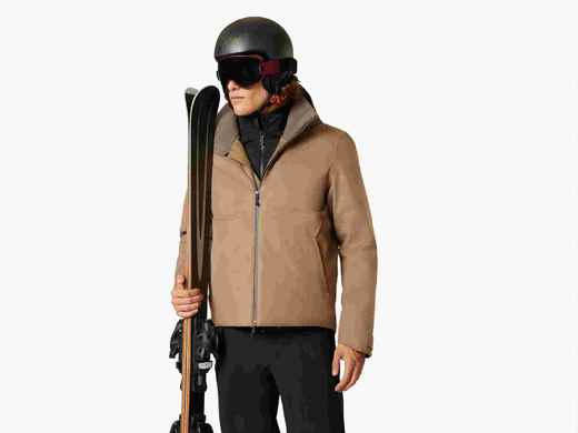 Sease - Balma Jacket - Oyster - 男装 - 滑雪夹克 - 褐色 商品图9