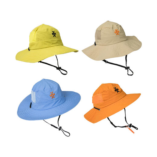 力丼田儿童户外辅助系列 可折叠收纳渔夫帽 防泼水速干防晒 L2311E004CYW 商品图8