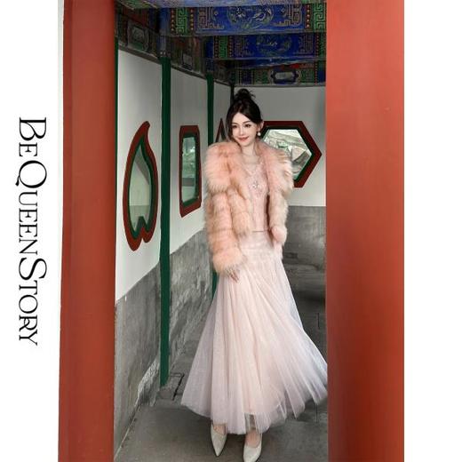 【孤品样衣，不退不换】【月光水岸】高贵名媛大裙摆浪漫超仙纱裙气质半裙女装 商品图1