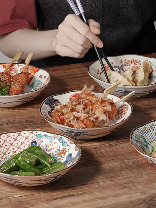 日本精选瓷器|日本进口染锦古伊万里盘子菜盘家用餐具创意日式陶瓷 商品图0