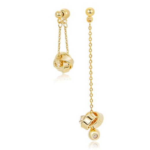 Oflye潮流饰品 轻奢设计感流苏耳环法式气质圆脸显瘦耳坠女新款爆款耳钉耳饰配饰 商品图4