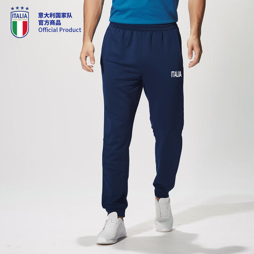意大利国家队官方商品 | 深蓝运动卫裤质感宽松束脚休闲足球迷 商品图3