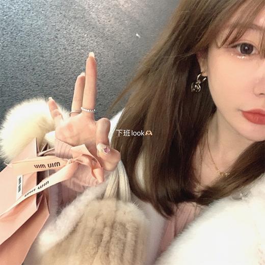 特价 可退换邮费需自理   金蘑菇菇【熊熊出没】毛针色泽 年轻环保貂貂子慵懒外套 商品图4