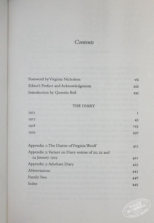 【中商原版】弗吉尼亚 伍尔夫日记 卷一 1915-1919年 英文原版 The Diary of Virginia Woolf Volume 1 现代女性主义的先锋 商品图3