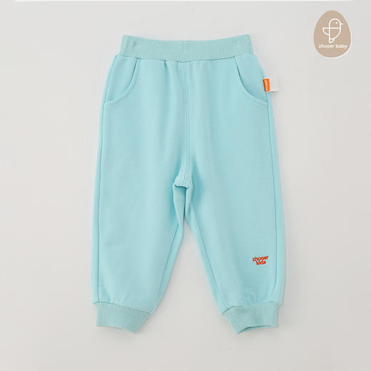 【秋冬针织裤】卓儿女童全棉针织长裤卫裤休闲裤适合1.5岁-6岁 商品图2