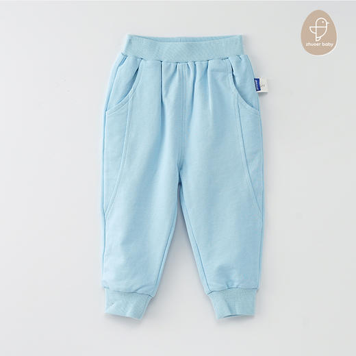 【秋冬针织裤】卓儿男童全棉针织长裤卫裤休闲裤适合1.5岁-6岁 商品图2