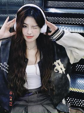 千禧风在线！超出圈的棒球服外套！