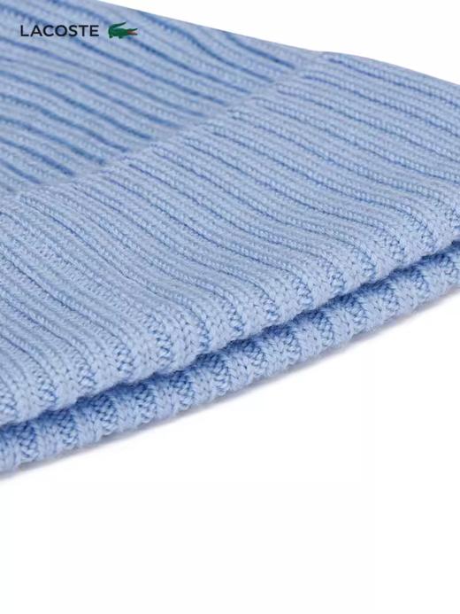 Lacoste法国鳄鱼男女同款新款logo羊毛针织帽毛线帽RB0001-10 商品图1